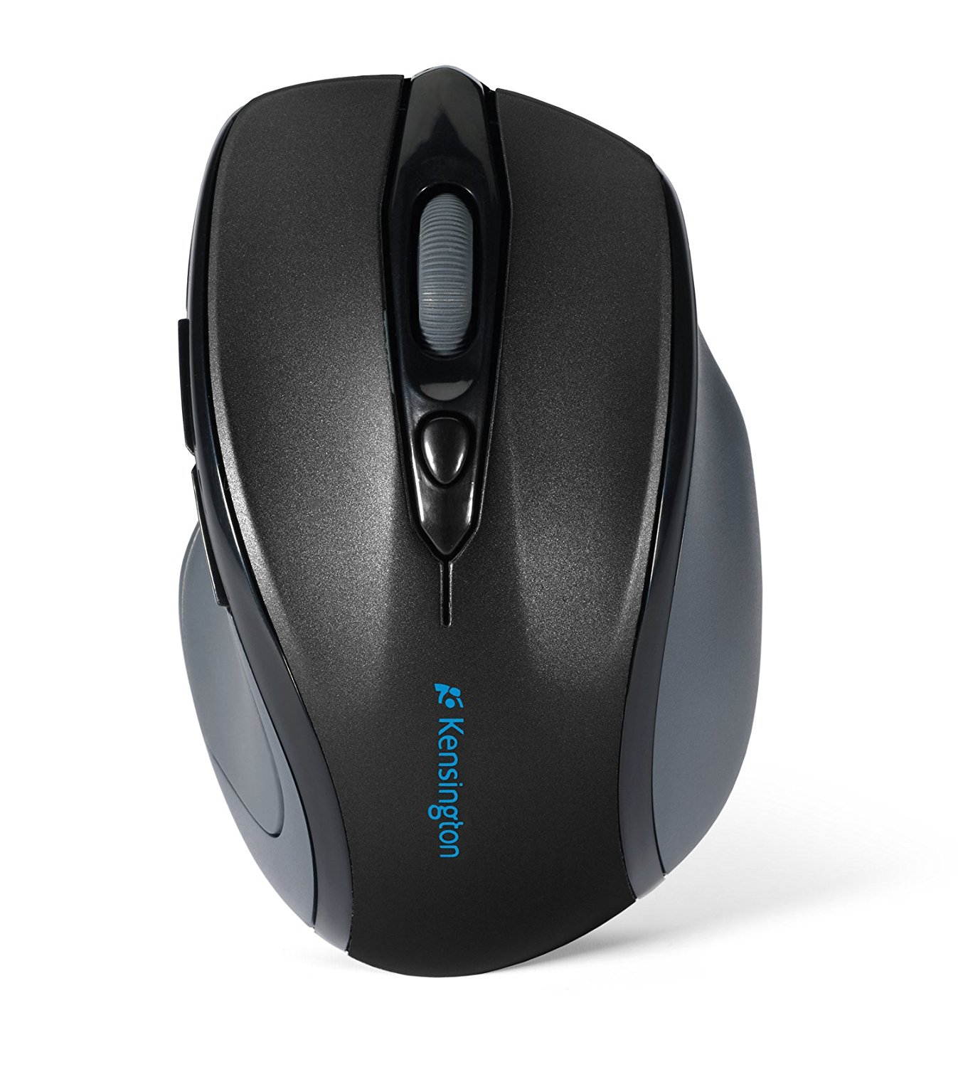 Wireless Mouse , Kensington Pro Fit Mid-Size Right-handed Wireless Mouse with Nano Receiver , High-definition optical 1750 DPI, Ergonomic right-handed design, 2.4 GHz wireless for long rang - Black