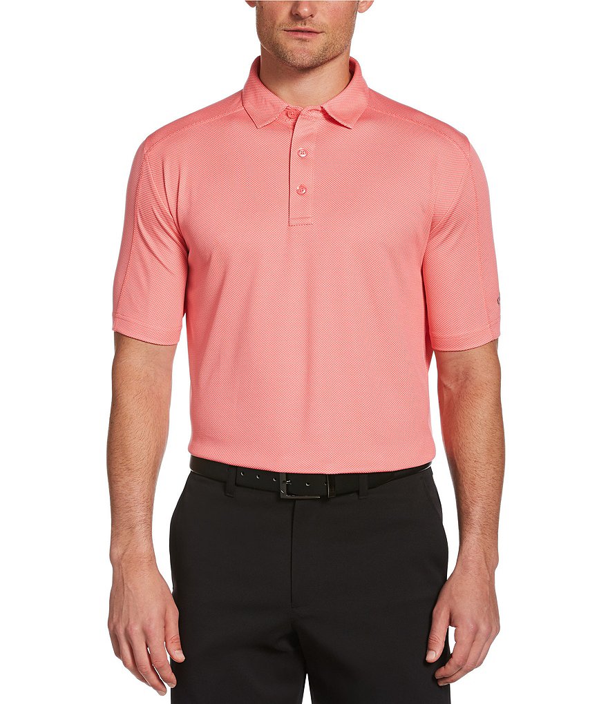 Callaway Short-Sleeve Vent Stripe OptiDri&trade; Golf Polo