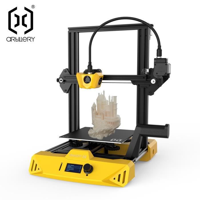 Artillery Genius 3D Printer High-Precision Dual Z-Axis TFT Screen Filament Runout Sensor & Power Failure Recovery