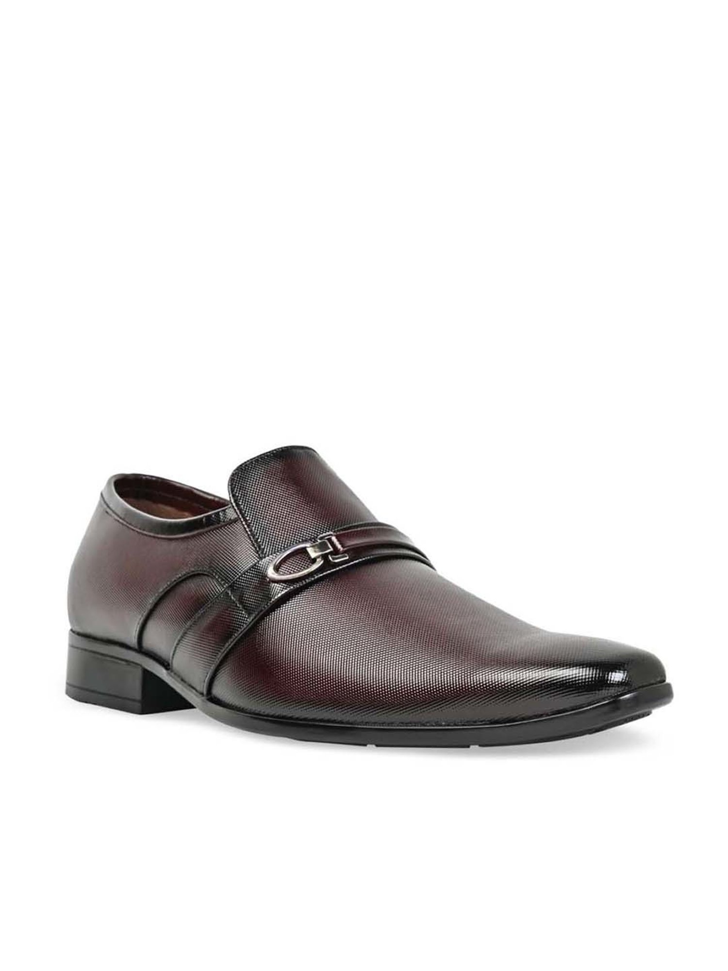 Regal Men's Maroon Formal Loafers