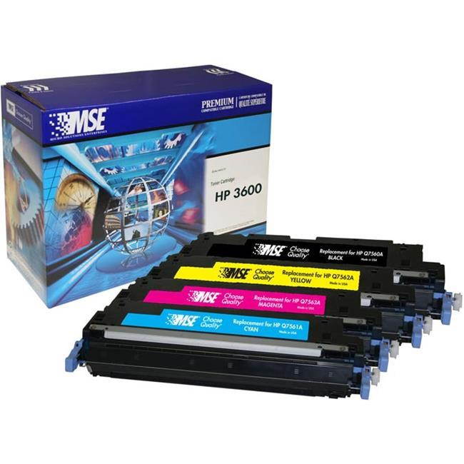 MSE Compatible MICR Secure Black Toner Cartridge (Alternative for HP 501A/Q6470A)
