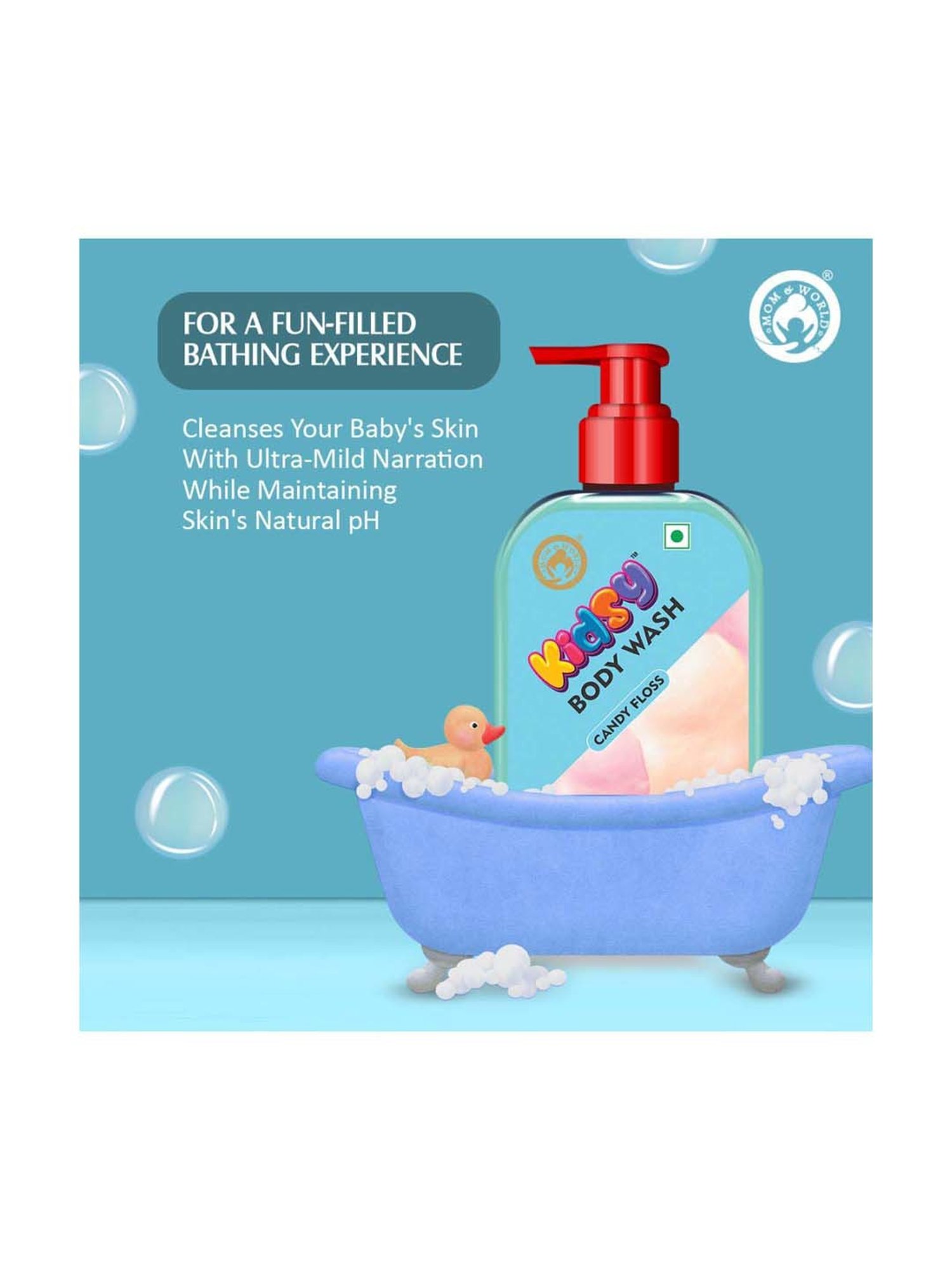 Mom & World Mineral Based Kids Sunscreen Spray SPF 50 - 120 ml