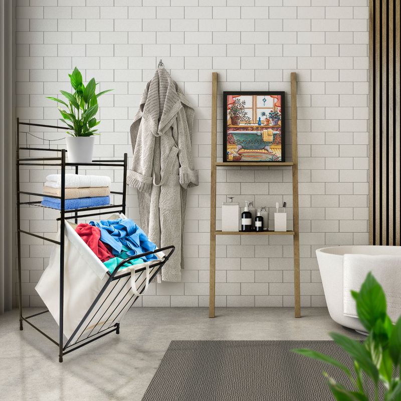 Sorbus Bathroom Tower with Hamper