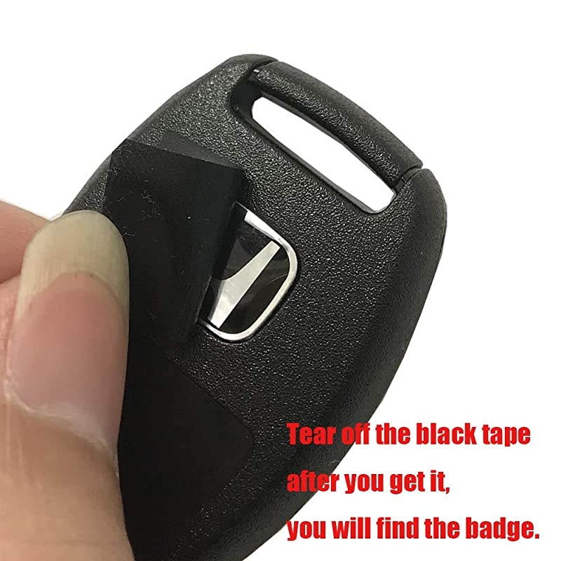 Entry Remote Replacement Key Fob Cover Case Fit for Honda 2003-2014 Accord 2006-2013 Civic 2009-2015 Pilot 2005-2006 CR-V Ridgeline Odyssey Key Fob Shell 3+1 Buttons