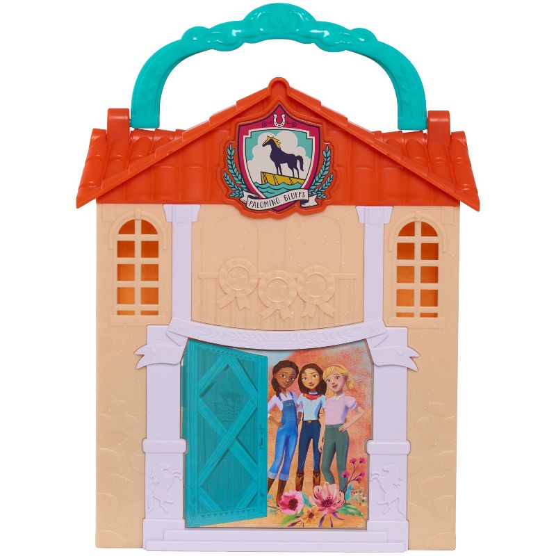 Spirit Riding Free Stow 'n Go Barn Playset