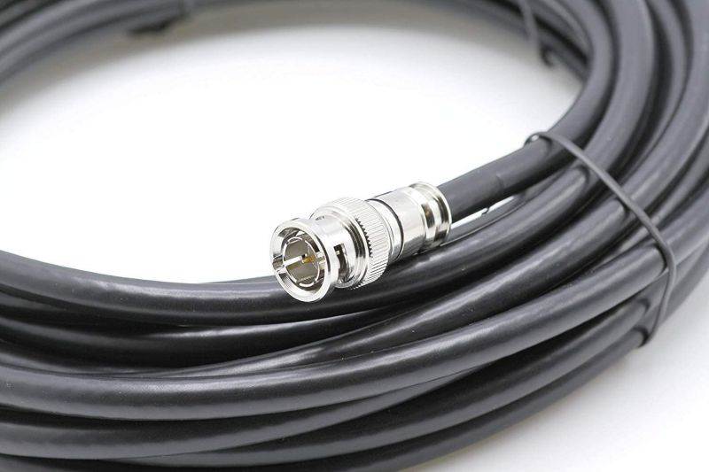 25 foot Red BJC High-flex 3G/6G HD SDI patch cable (Belden 1505F), BNC to BNC
