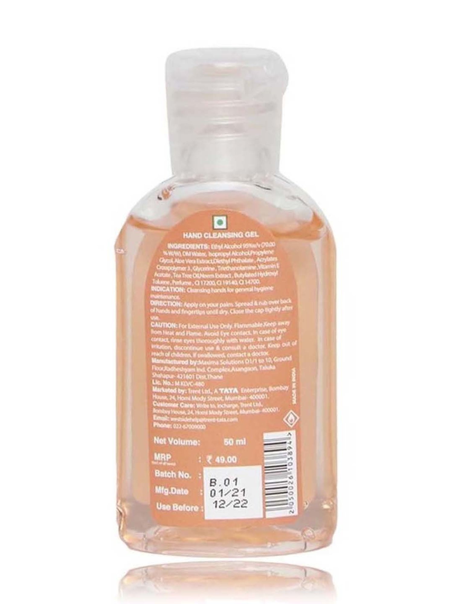 Studiowest Sun Rise Hand Cleansing Gel - 50 ml