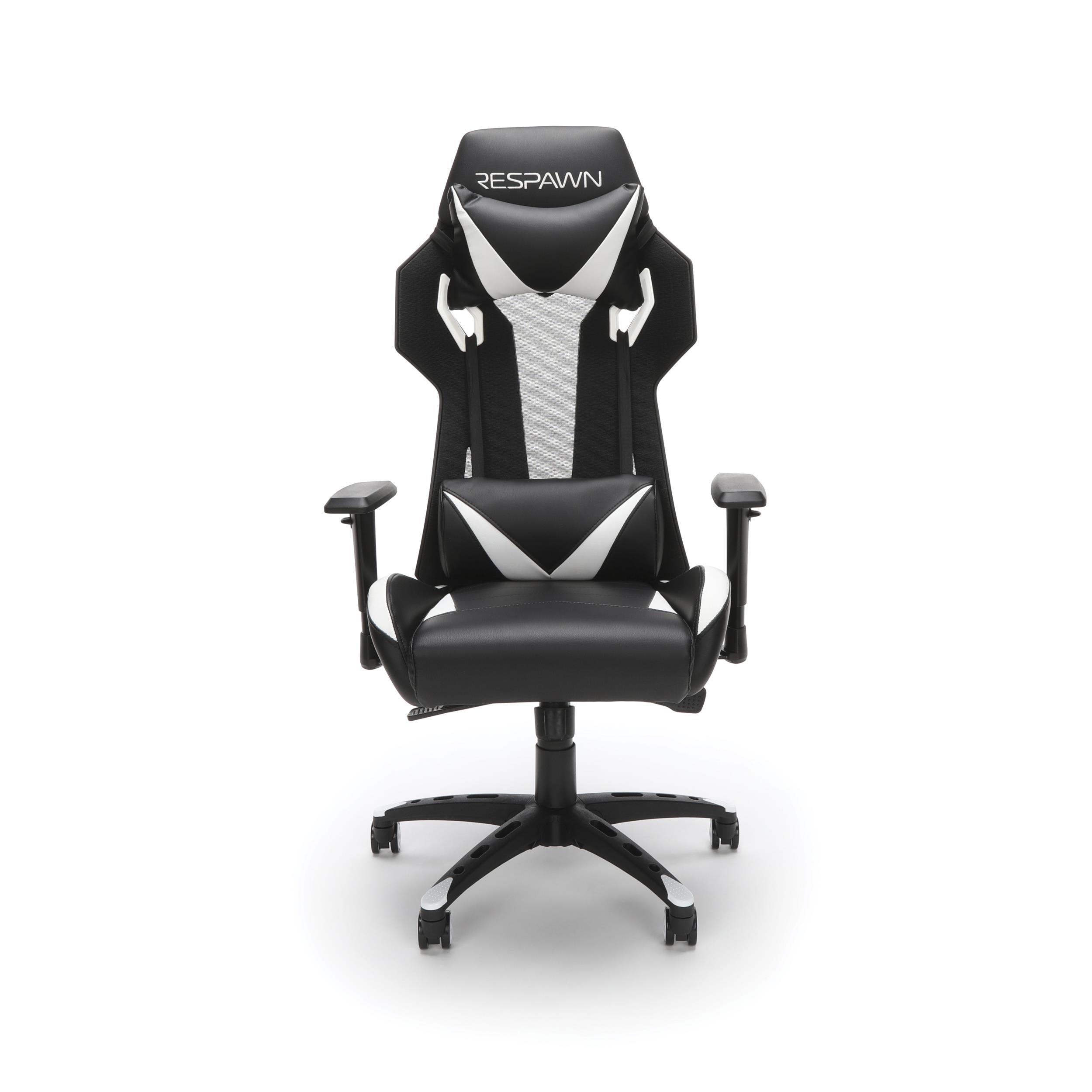 RESPAWN 205 Racing Style Gaming Chair, in White (RSP-205-WHT)