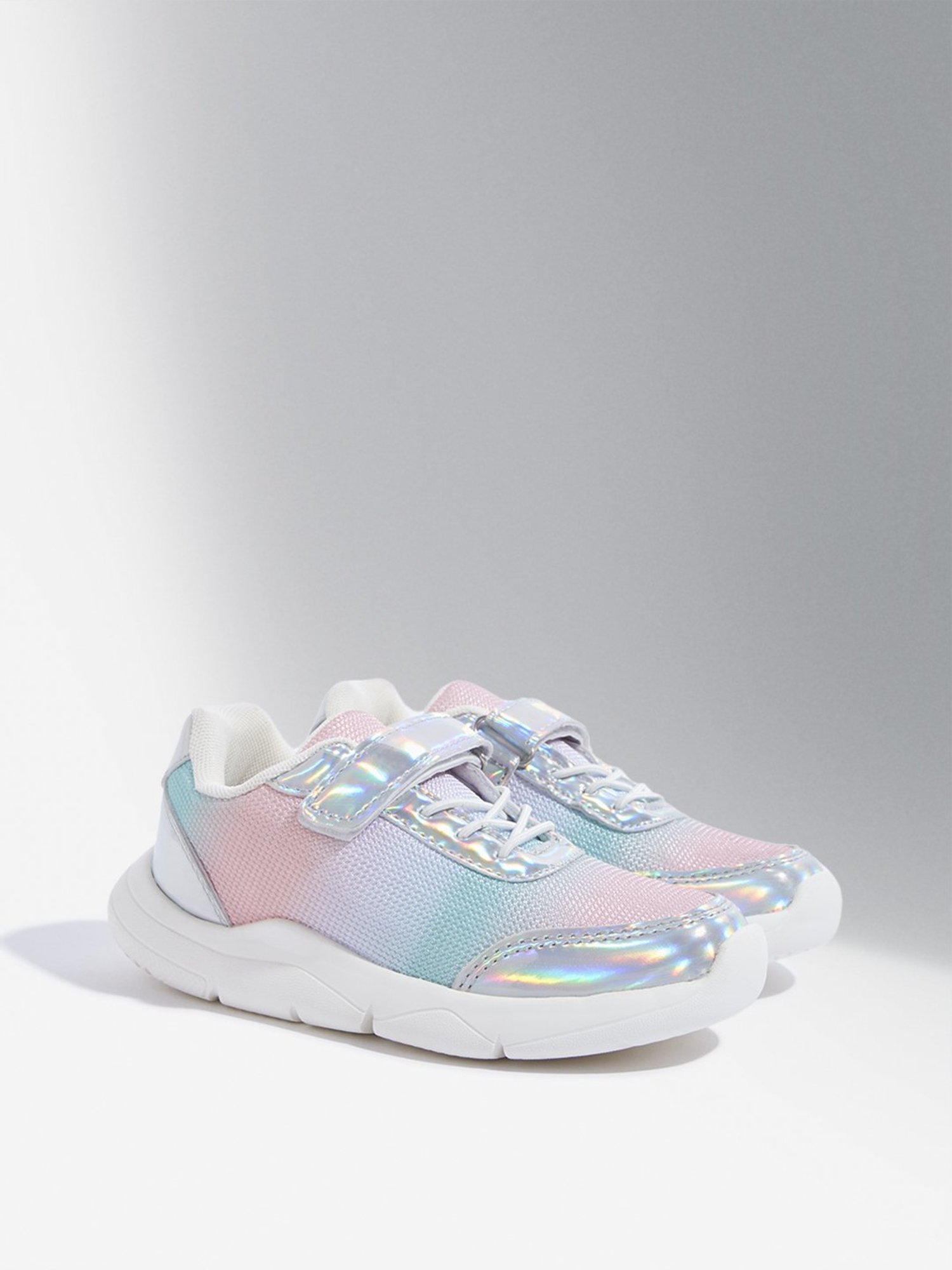 Yellow by Westside Multicolour Holographic Shoes