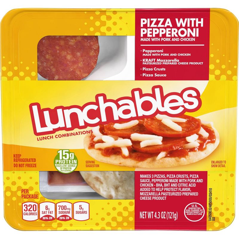 Oscar Mayer Lunchables Pepperoni Pizza - 4.3oz