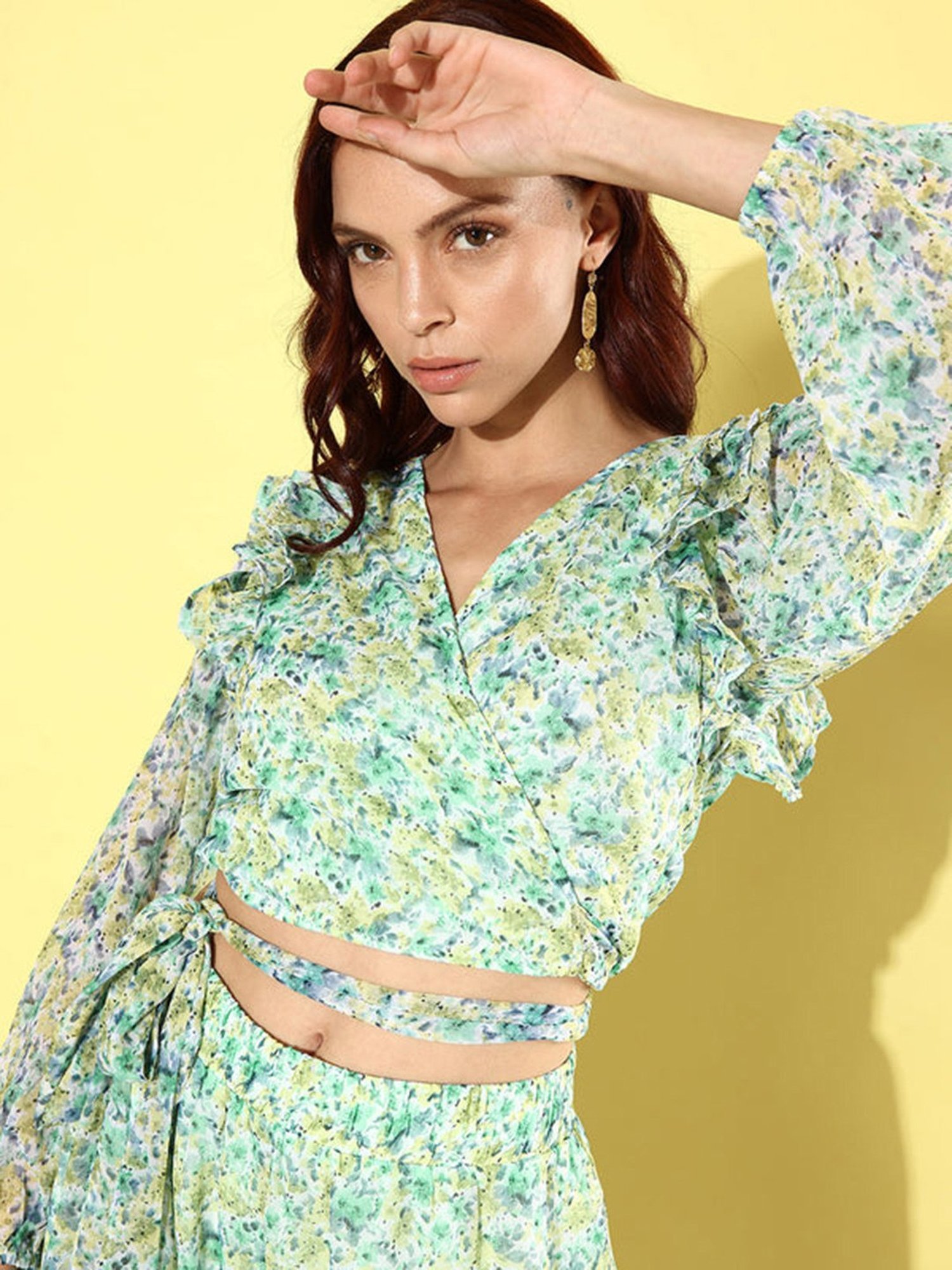 Belle Fille Black Floral Print Jumpsuit