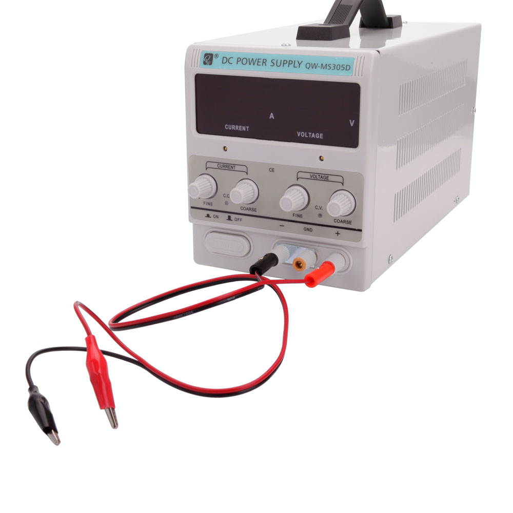 QW-MS305D 30V 5A Adjustable DC Stabilizer Power Supply (US Standard)