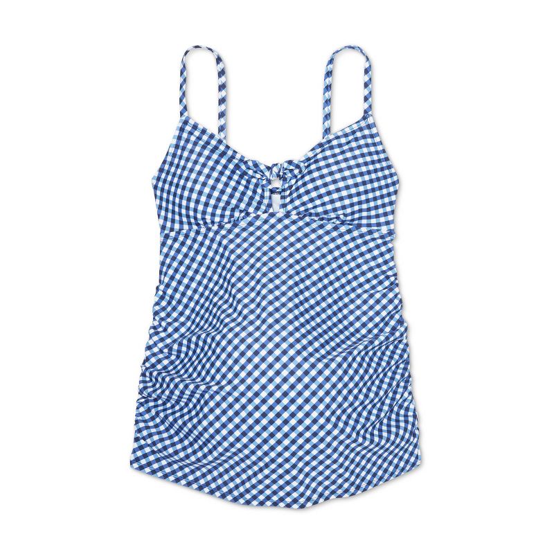 Maternity High Waisted Side Ruched Brief - Sea Angel - Navy M