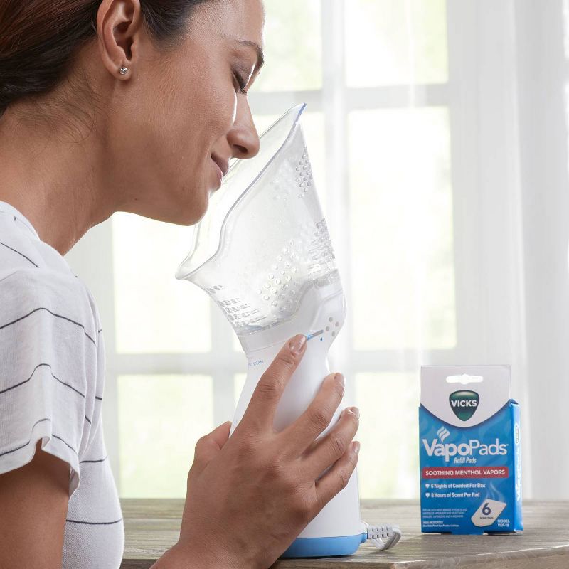 Vicks Personal Steam Inhaler with Variable Steam Control & Soft Mask - 22.56oz