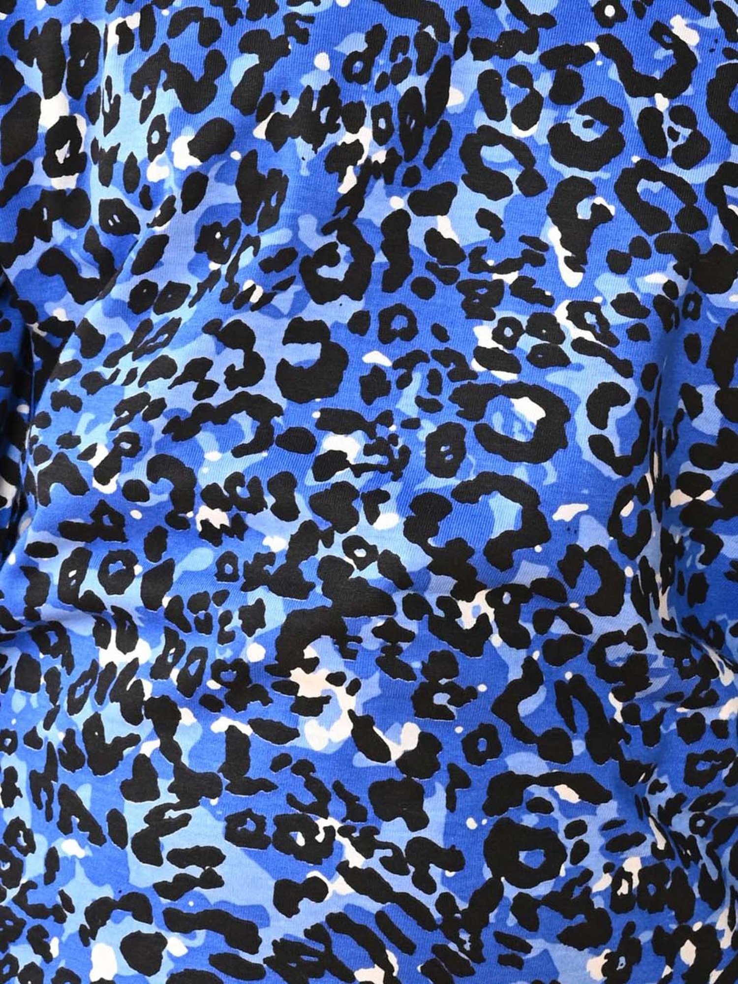 Anthrilo Kids Blue Cotton Printed Full Sleeves T-Shirt & Trouser