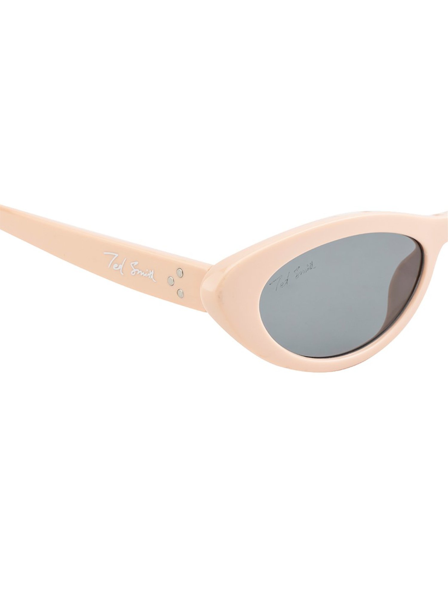 Ted Smith Grey Cat Eye Sunglasses for Women