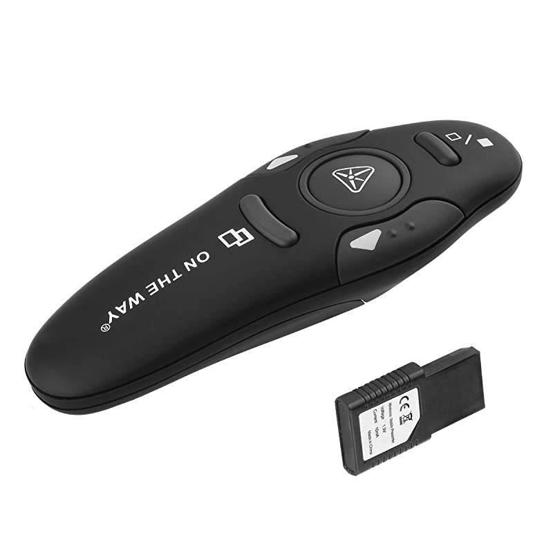 Wireless Presenter  RF 24GHz Wireless Presenter Remote Presentation USB Control PowerPoint PPT Clicker