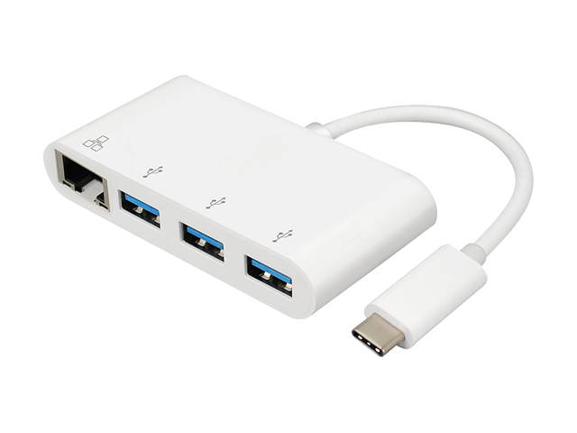 inland 09731 USB3.1 Type-c to USB 3.0x3 / Ethernet