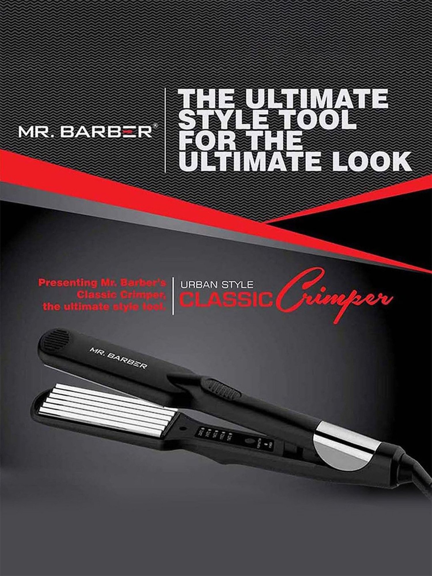 Mr. Barber Urban Style MB-USC Classic Crimper (Black)