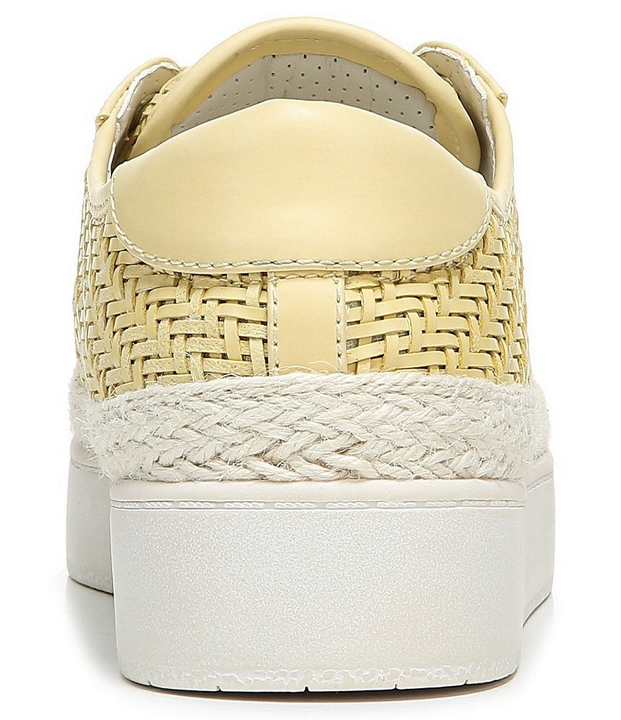 Franco Sarto Hyria Woven Lace-Up Platform Sneakers