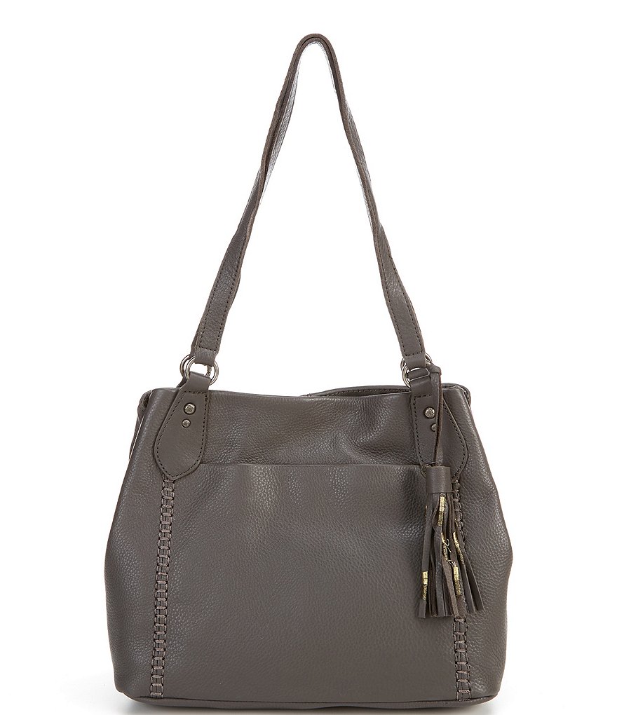 The Sak Melrose Leather Shoulder Satchel Bag