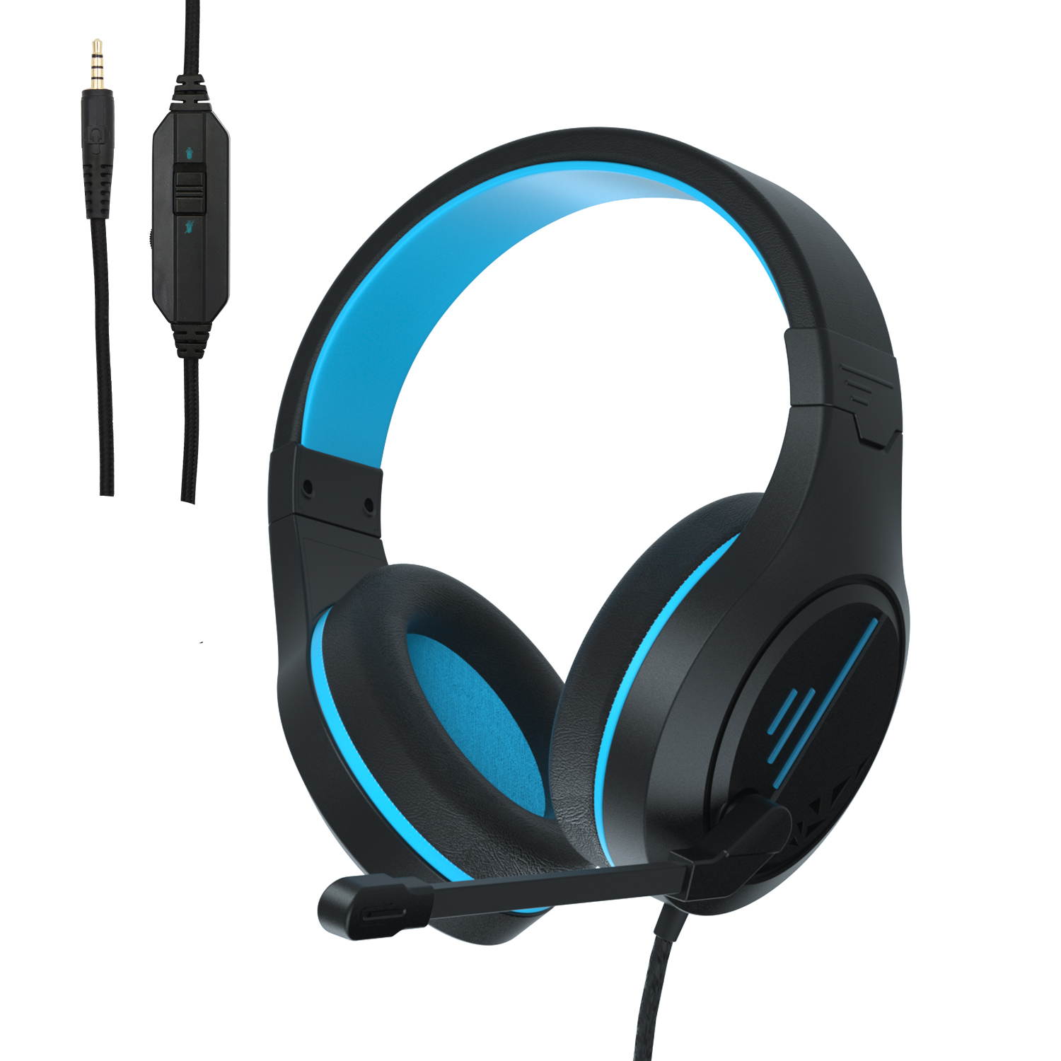 PS4 Gaming Headset, Stereo Gaming Headphone with Microphone Vibration for Laptop PC/Xbox one