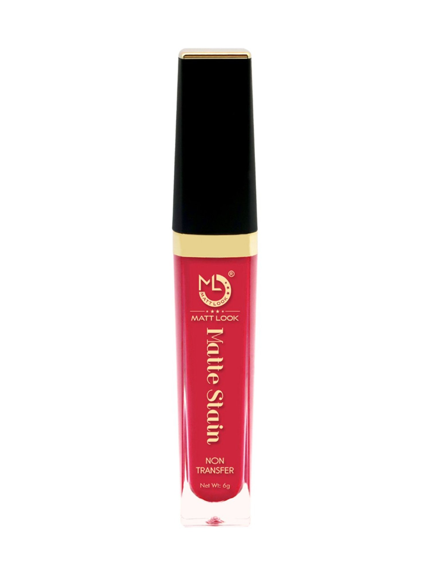 Matt Look Matte Stain Non Transfer Liquid Lipstick 12 Pink Blossom - 6 gm