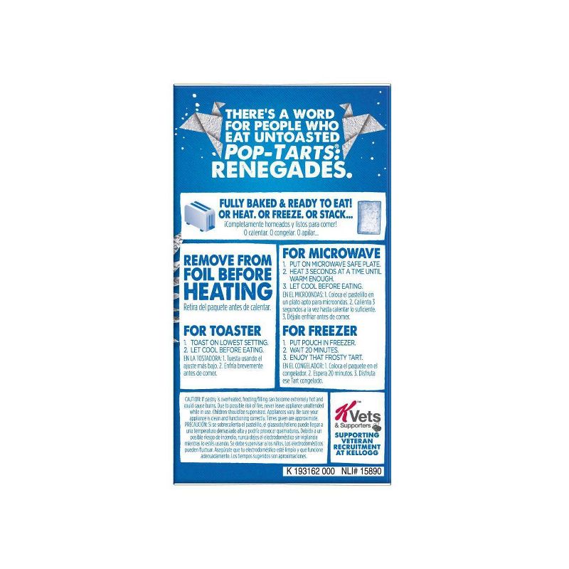 Kellogg's Pop-Tarts Unfrosted Strawberry Pastries - 12ct/20.31oz