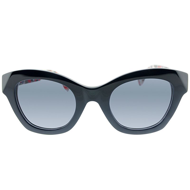 Fendi Fendi Chromia  5OM Womens Rectangle Sunglasses Navy 48mm