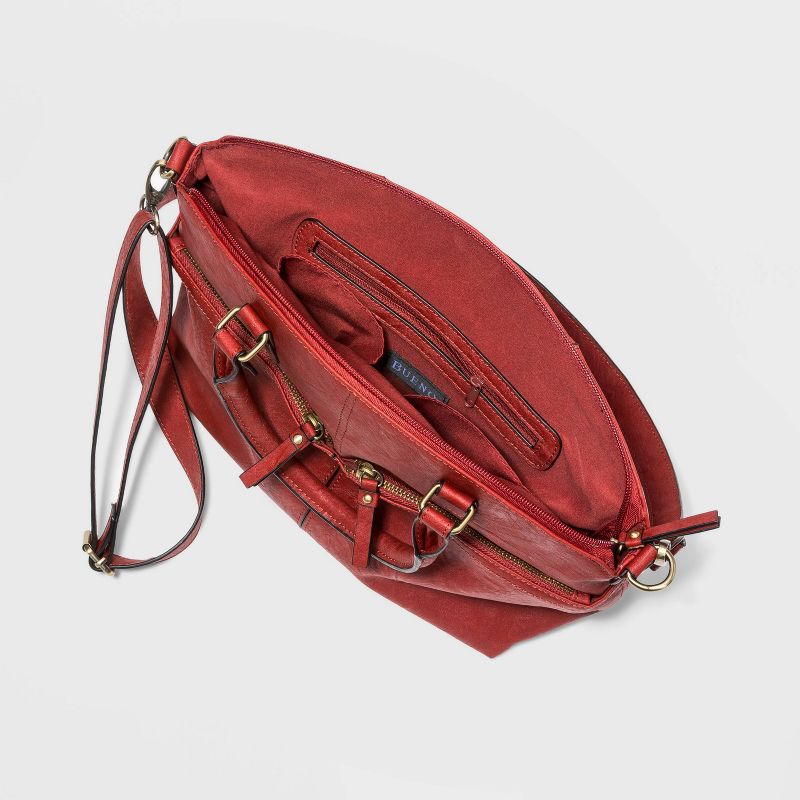 Favore Tan Solid Medium Satchels