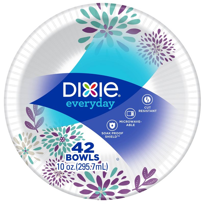 Dixie Everyday Disposable Paper Bowls - 42ct/10oz
