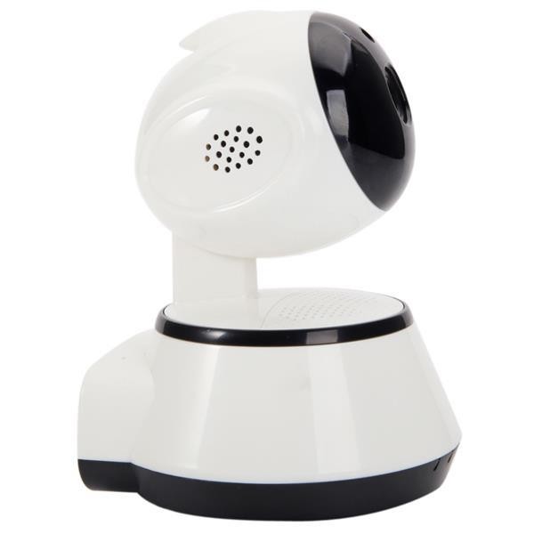 1.0MP 3.6mm Lens IR-CUT 6-LED Night Vision Gimbal Indoor Wireless IP Camera US Plug White