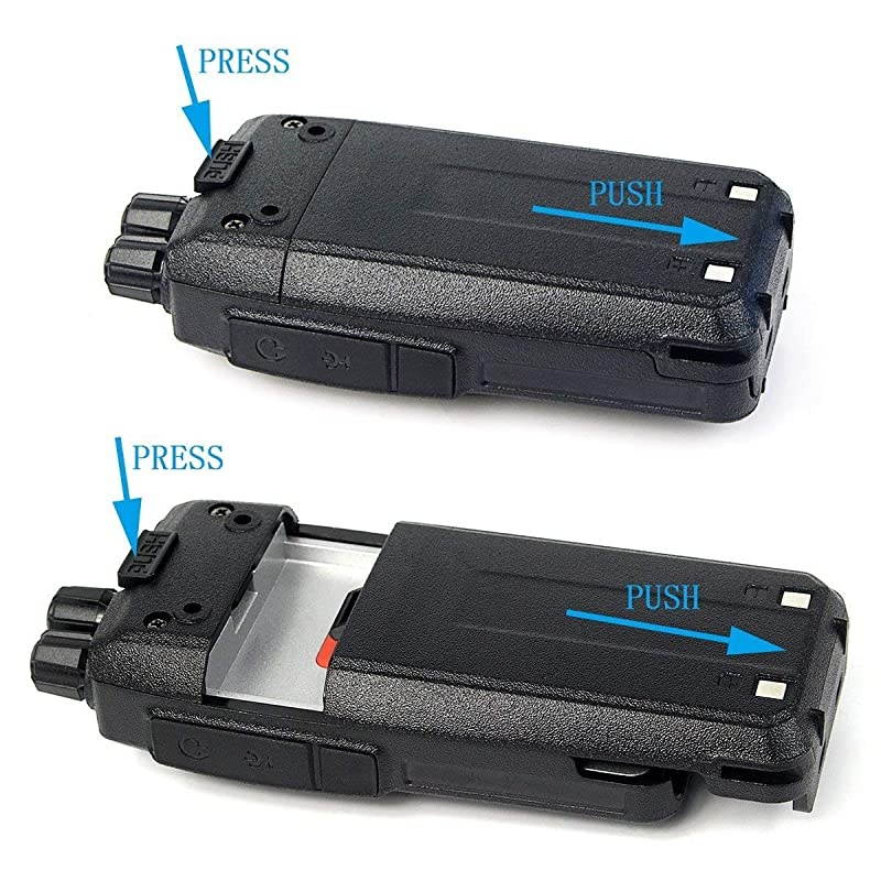 Case of 5 RT21 Walkie Talkies for Adults Long Range Handfree Rugged Two Way Radio with Earpiece for Commercial Construction Warehouse Security 2 Way Radios