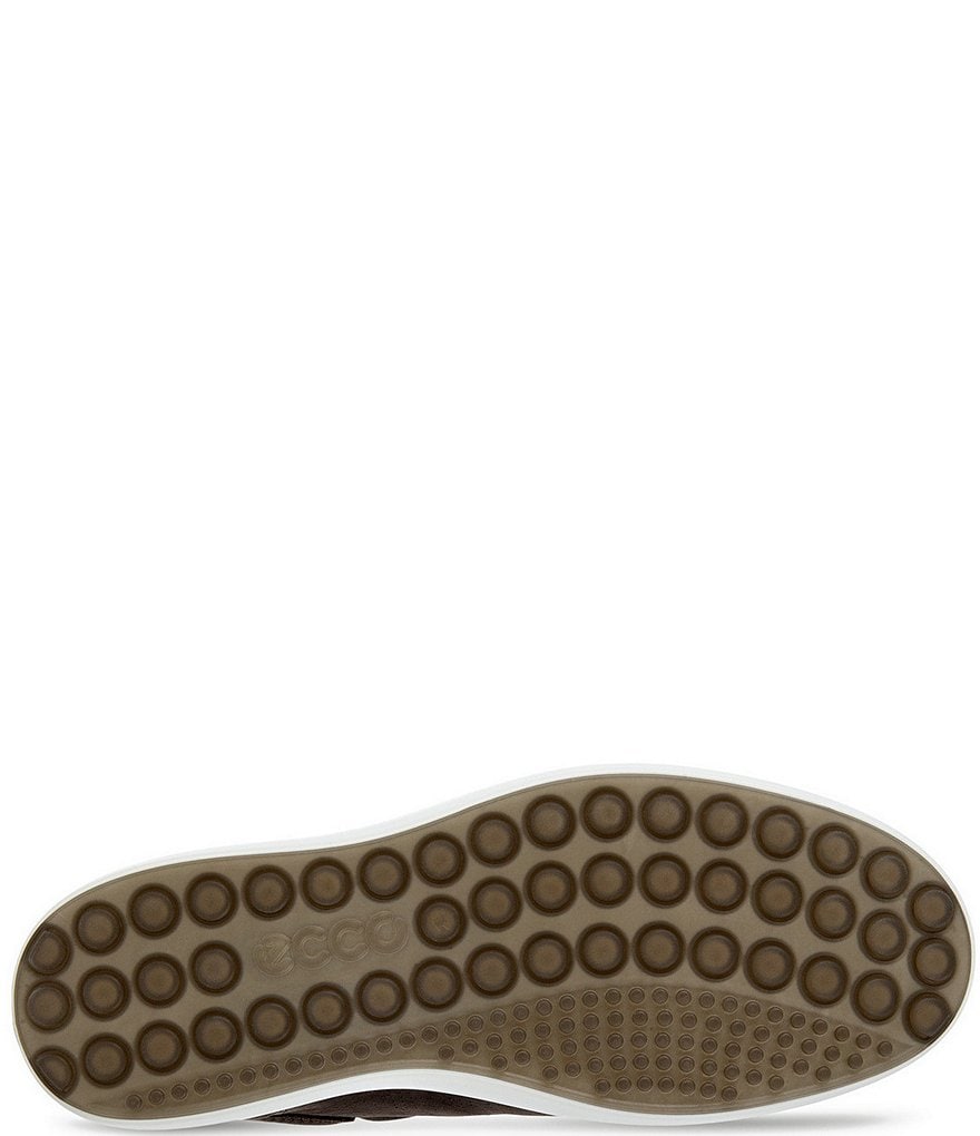 ECCO Men's Soft 7 Street Lace-Up Perforated Sneakers