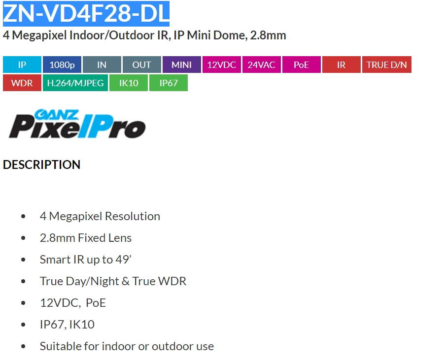 Wireless WiFi Video Doorbell Phone Door Ring Intercom Camera PIR Motion Detect