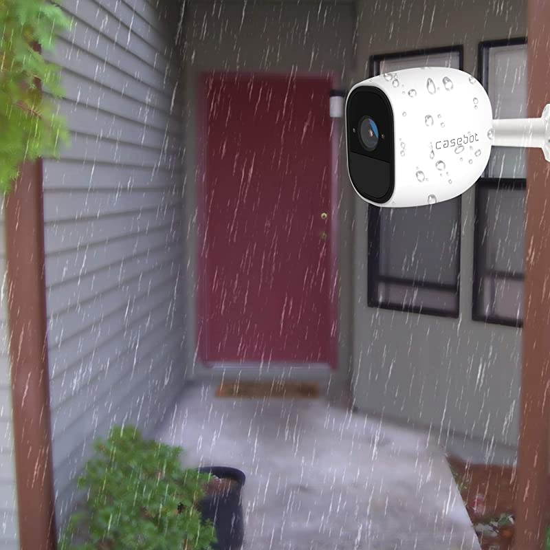 3 Pack  Case Compatible with Arlo Pro Arlo Pro 2 Smart Security 100 WireFree Cameras Protective Silicone Skin Cover for Arlo Pro Camera White