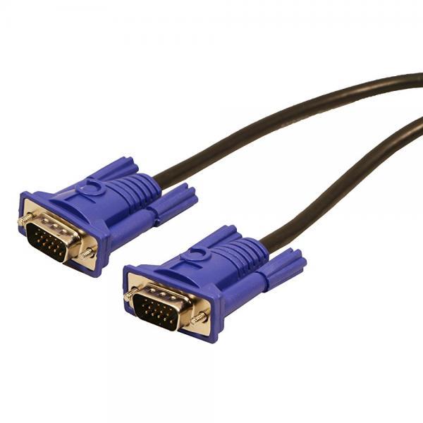 VGA Cable 50ft - Tupavco TP119 - Computer/Monitor/Projector/PC/TV Cord 15 PIN, 50 Feet Long Video Cord
