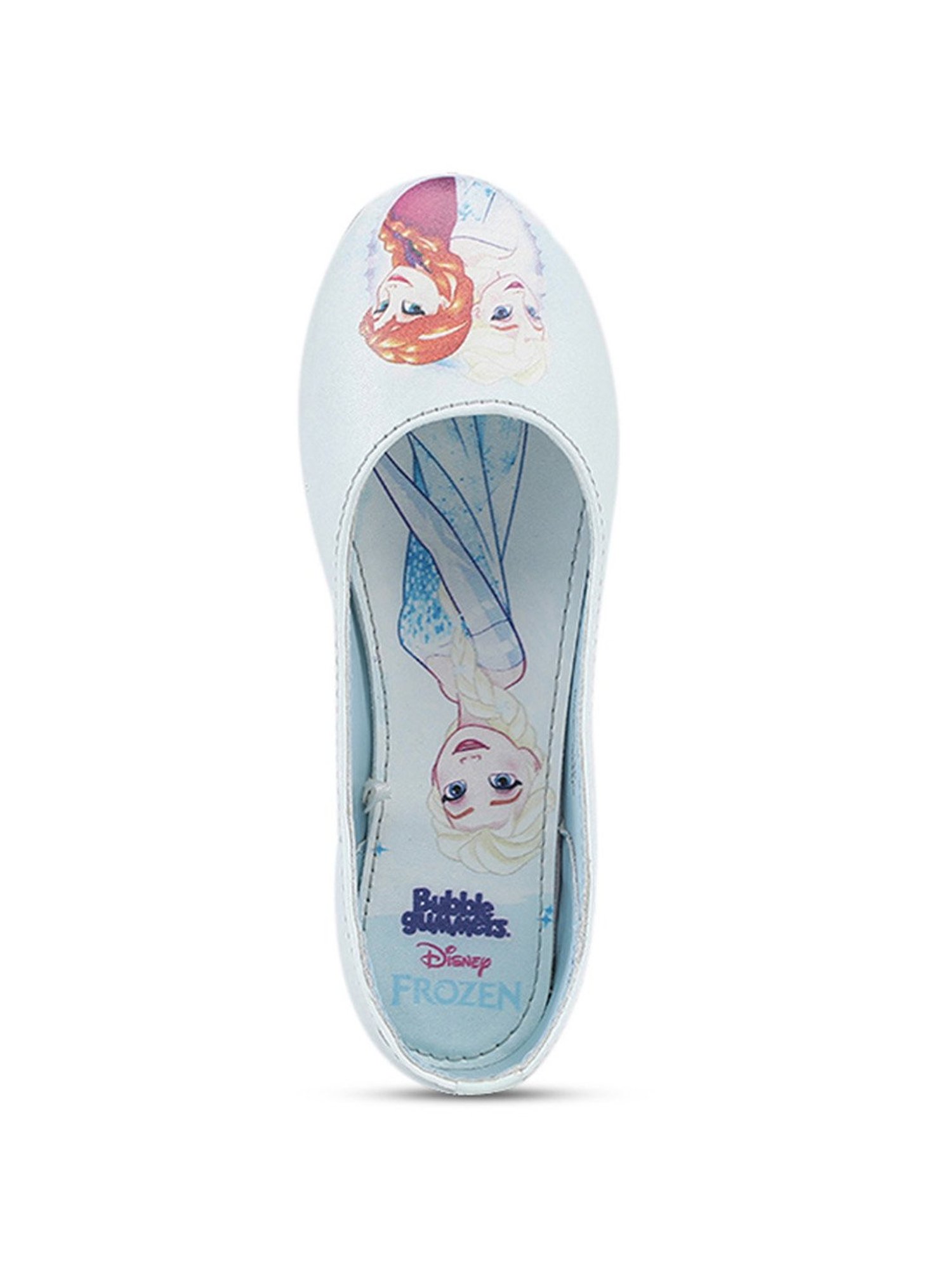 Disney by Bata Kids Blue Flat Ballets