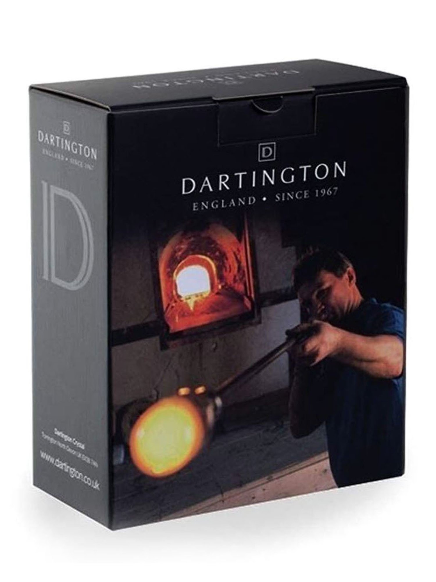 Dartington Transparent Glass Large Vase - Set of 1