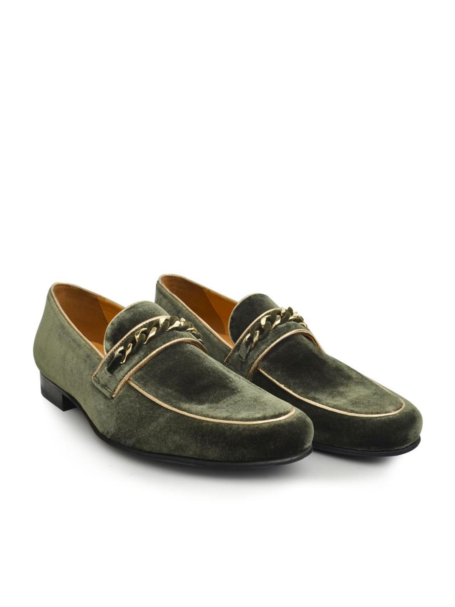 Language Shoes Men's Jim Green Loafers