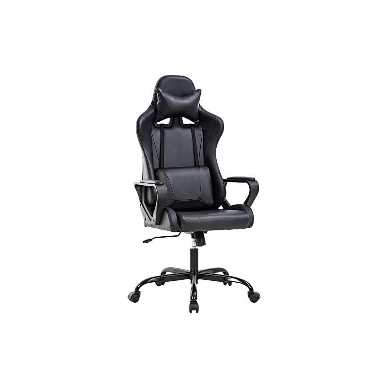 Chair Gaming Chair Desk Chair Ergonomic Racing Style Executive Chair with Lumbar Support Adjustable Stool Swivel Rolling Computer Chair for Women,Man