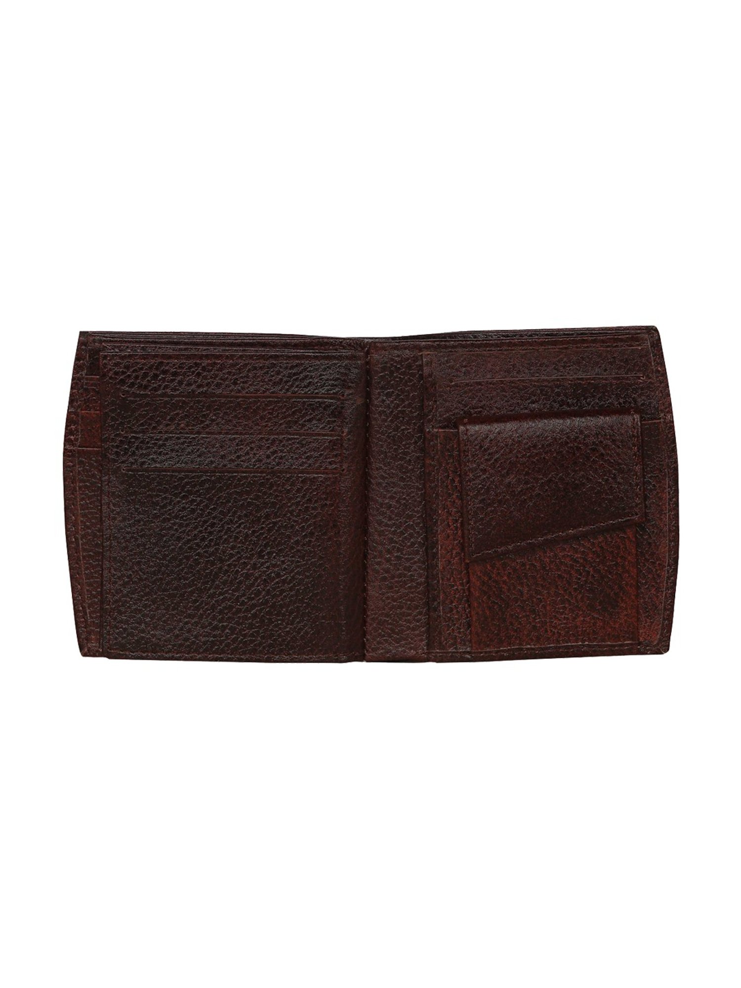 Scharf Brown Leather Set Of Waist Belt And Wallet For Men