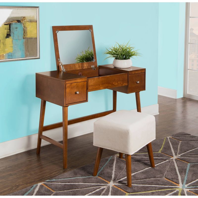 Salisbury Vanity w/Mirror White - Chique