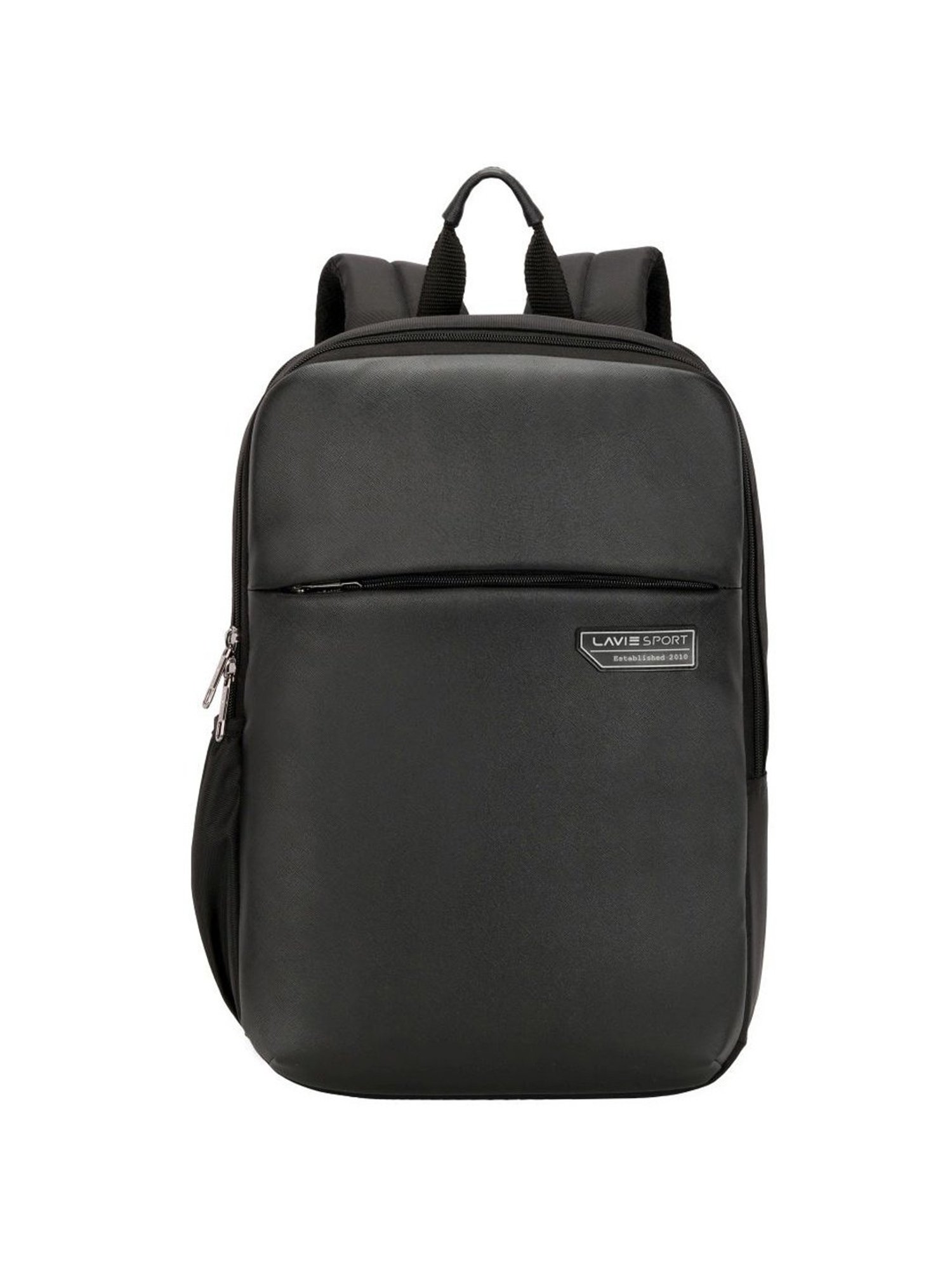 LAVIE SPORT Black Polyester Medium Laptop Backpack