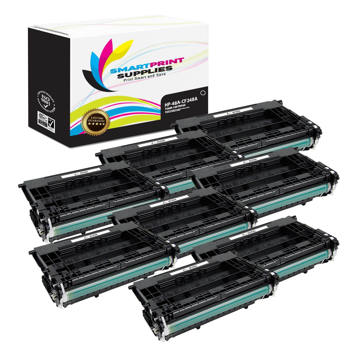 Smart Print Supplies Compatible 37A CF237A Black Toner Cartridge Replacement for HP LaserJet M607 M608 M609, MFP M632 MFP M631 Printers (11,000 Pages) - 8 Pack