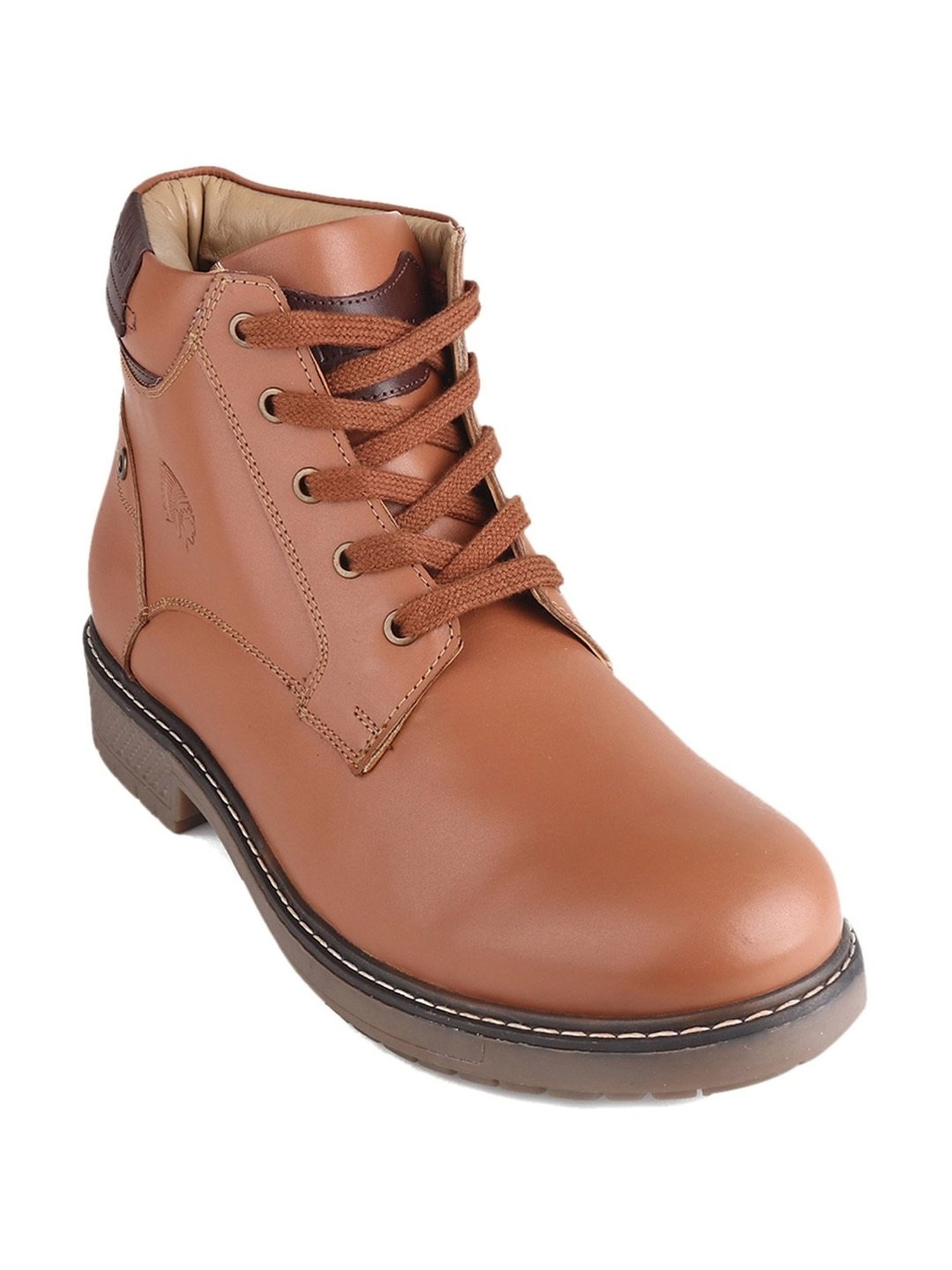 Red Chief Men's Tan Derby Boots