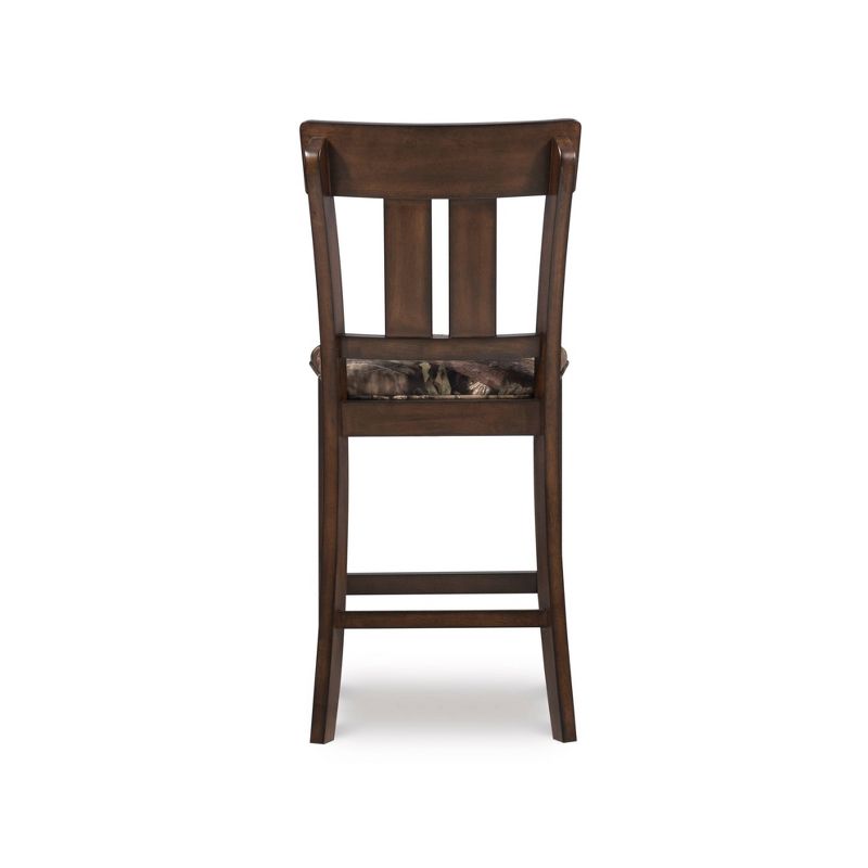 Mossy Oak Native Living Counter Height Barstool Dark Brown - Linon