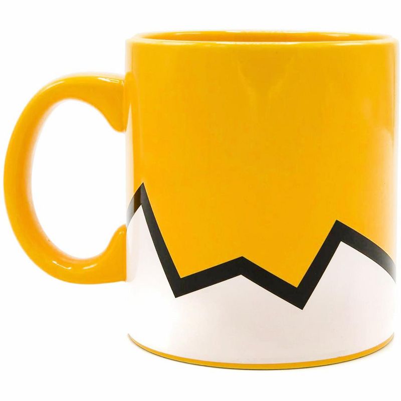 Silver Buffalo Sanrio Gudetama Face 20 Ounce Ceramic Mug