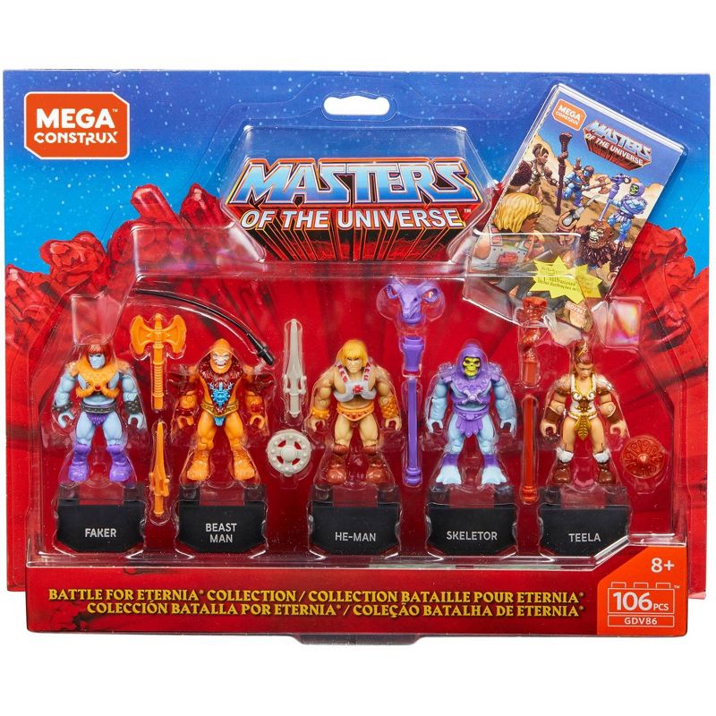 Mega Construx Masters of the Universe Heroes Battle of Eternia Collection