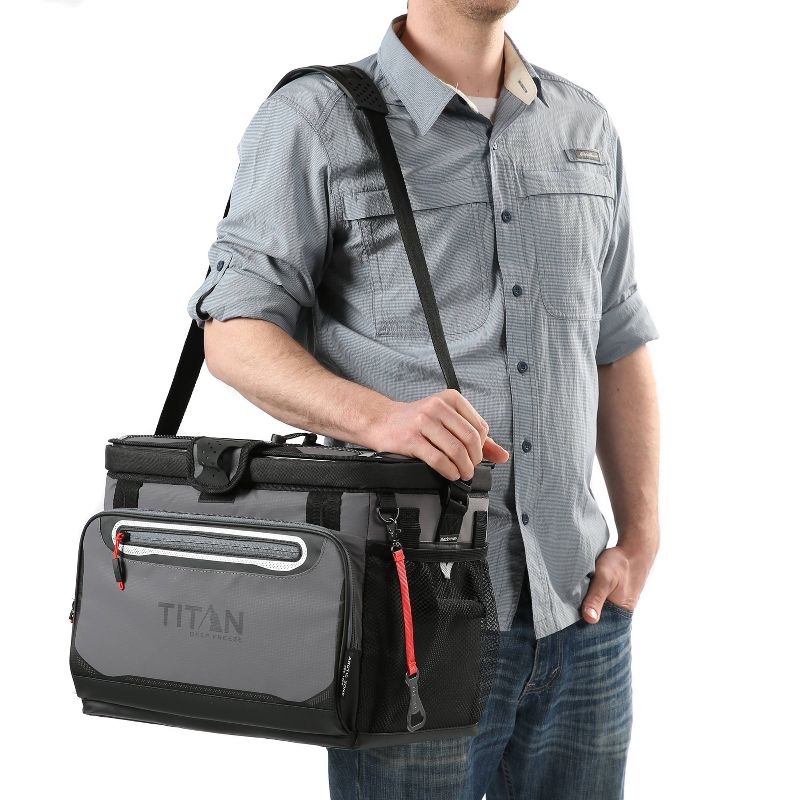 California Innovations Titan Deep Freeze 20qt Zipperless HardBody Cooler - Gray